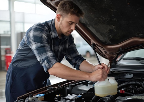 using different types of truck coolant