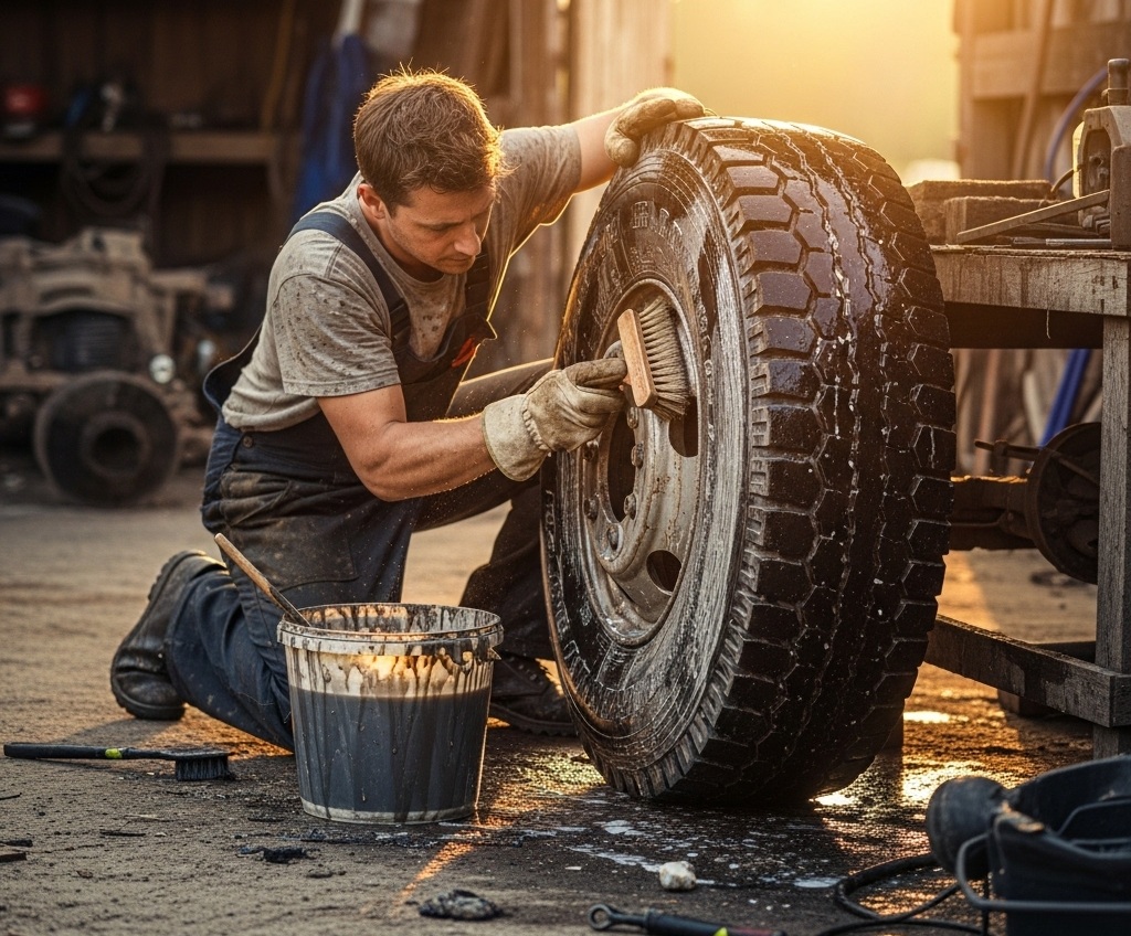 homemade tire shine formula
