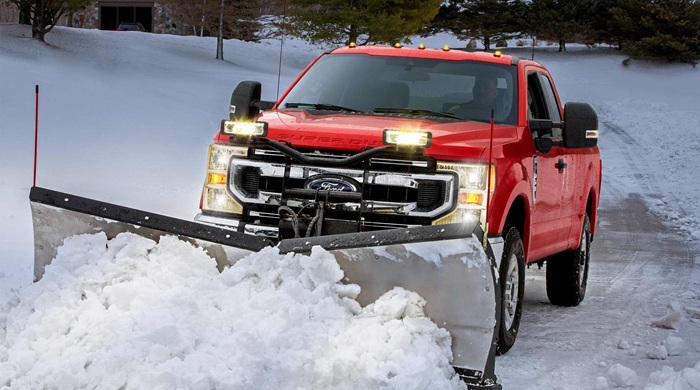 pickup for snow plowing