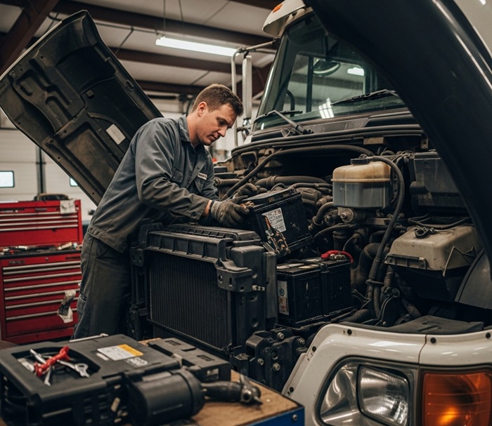 Using Marine Battery in Truck